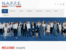 Tablet Screenshot of napfe.com
